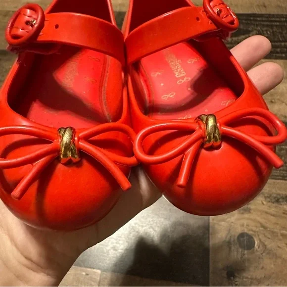 Mini Melissa Sweet Love Baby Bow Flats - Picture 4 of 7